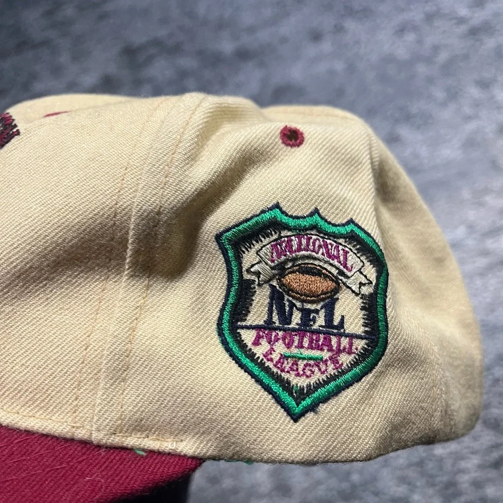 Vintage 90s Washington‎ Redskins Starter Snapback Hat 100%Wool NFL Embroidered
